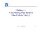 Bài giảng Kỹ thuật truyền số liệu và mạng - Chương 1: Các phương tiện truyền dẫn và lớp vật lý