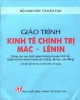 Giáo trình Kinh tế chính trị Mác-Lênin