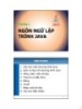 Bài giảng Lập trình Java - Chương 2: Ngôn ngữ lập trình Java