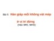 Bài giảng Hàn MIG, MAG - Bài 5: Hàn giáp mối không vát mép ở vị trí đứng