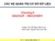 Bài giảng Hệ quản trị cơ sở dữ liệu: Chương 6 - Nguyễn Thị Uyên Nhi