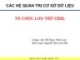 Bài giảng Hệ quản trị cơ sở dữ liệu: Chương 5 - Nguyễn Thị Uyên Nhi