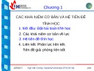 Bài giảng Cơ lý thuyết : Chương 1 - Ngô Văn Cường