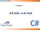 Bài giảng Kỹ thuật lập trình: Chương 5 - ThS Trần Duy Thanh