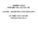 Bài giảng Phương pháp phổ hấp thu nguyên tử