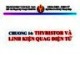 Bài giảng Cơ sở kỹ thuật điện tử: Chương 14 - Thyristor và linh kiện quag điện tử