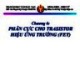 Bài giảng Cơ sở kỹ thuật điện tử: Chương 6 - Phân cực cho trasistor hiệu ứng trường (FET)