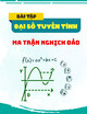 Đại số tuyến tính: Bài tập ma trận nghịch đảo