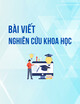 Ảnh hưởng của áp suất đến tần số Einstein, nhiệt độ Einstein và hệ số Debye-Waller phổ EXAFS của kim loại kẽm