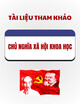 Tài liệu tham khảo môn Chủ nghĩa xã hội khoa học