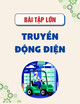 Bài tập lớn Truyền động điện
