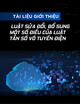 Tài liệu giới thiệu Luật sửa đổi, bổ sung một số điều của luật tần số vô tuyến điện
