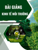 Bài giảng Kinh tế môi trường - Chương 4: Quản lý môi trường
